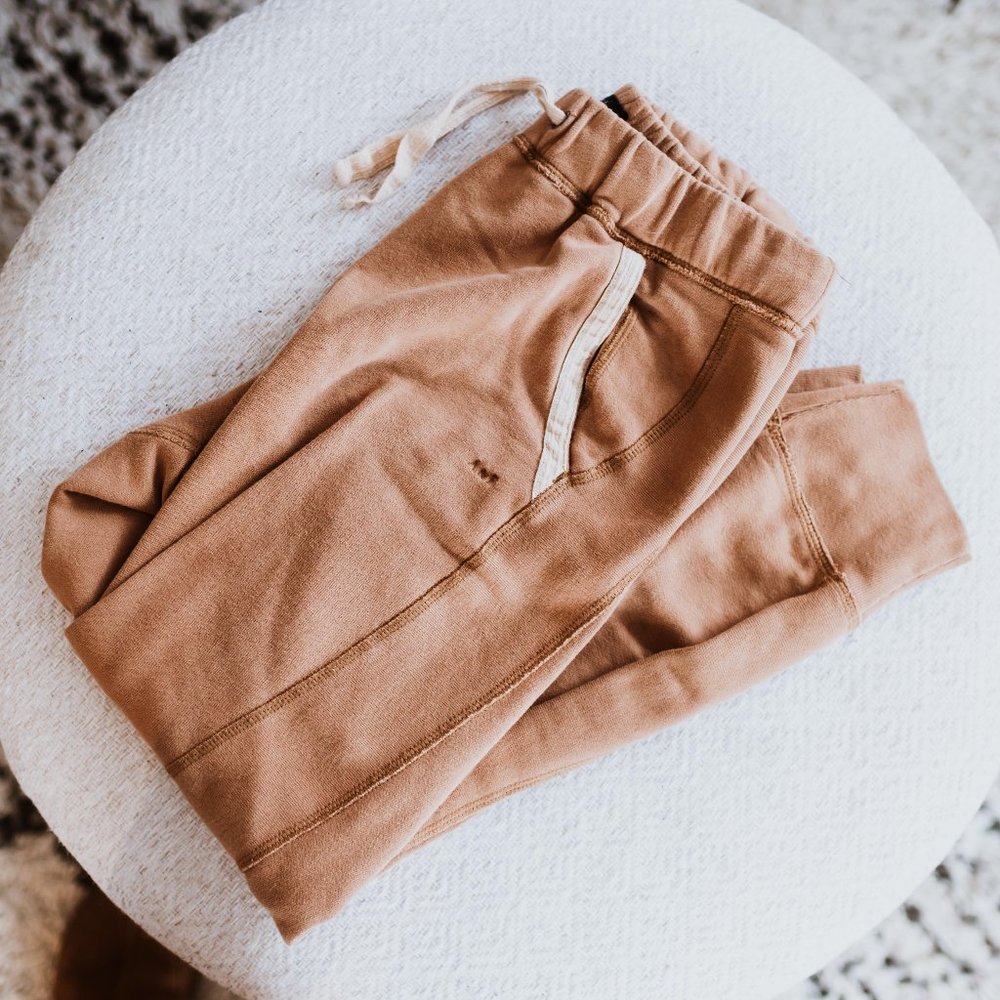 Abercrombie Tan Jogger Sweatpants